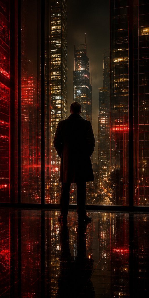 Originales Filmplakat: Glasstadt