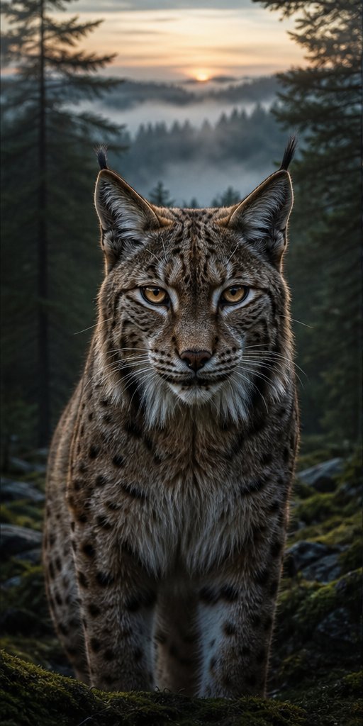 Originales Filmplakat: Wildnis im Nebel