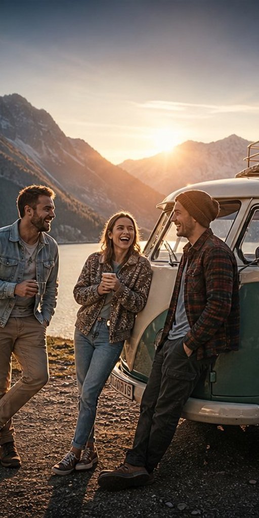 Originales Filmplakat: Morgen am See