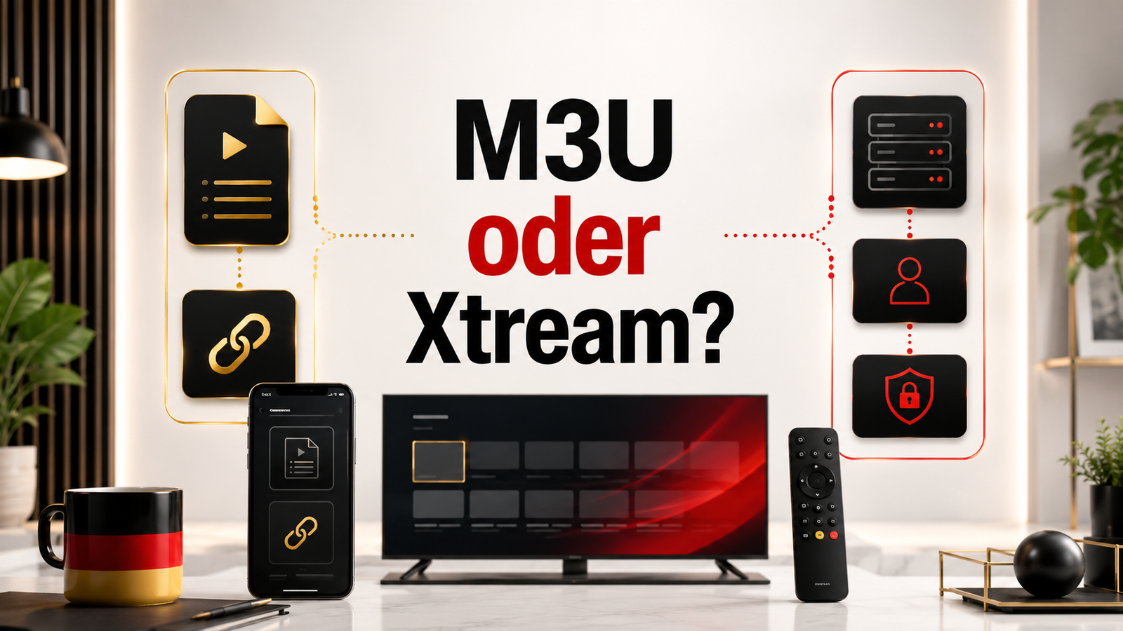 M3U oder Xtream Codes für die IPTV Einrichtung