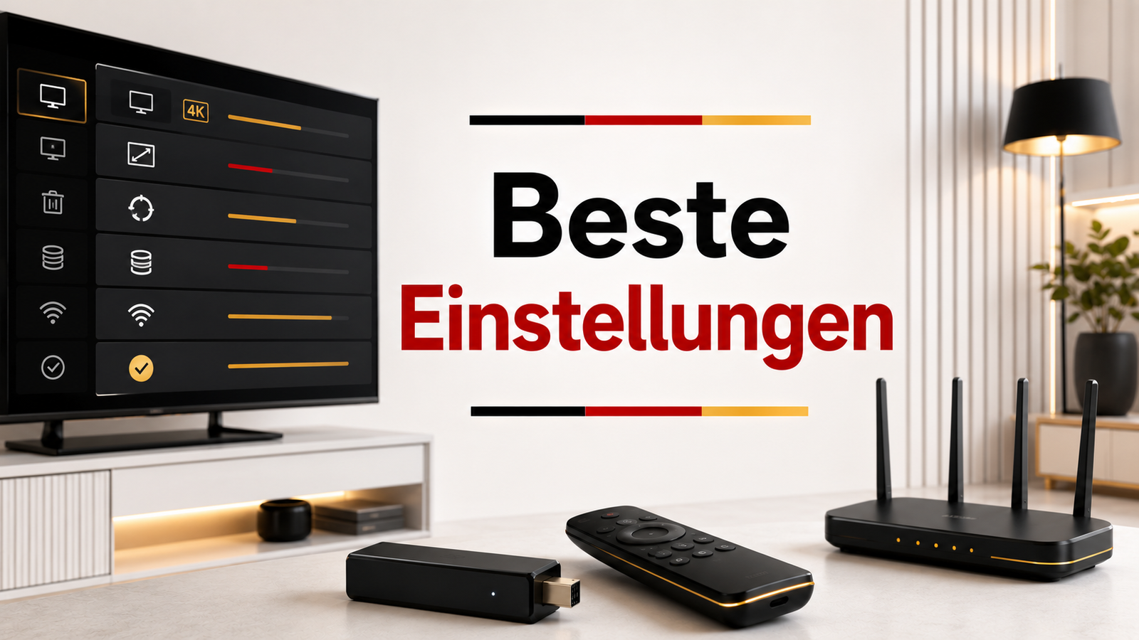 Beste Fire TV Stick Einstellungen für IPTV und flüssiges Streaming