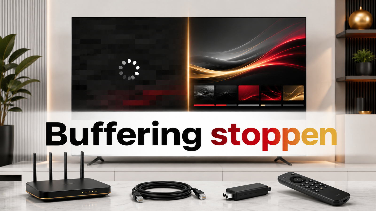 IPTV Fire TV Stick Buffering beheben und Verbindung verbessern