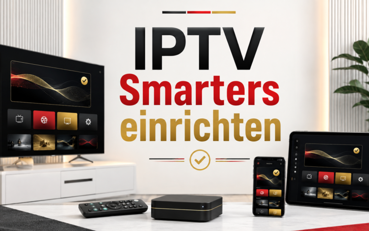 IPTV Smarters Pro einrichten auf Smart TV und Streaming-Gerät